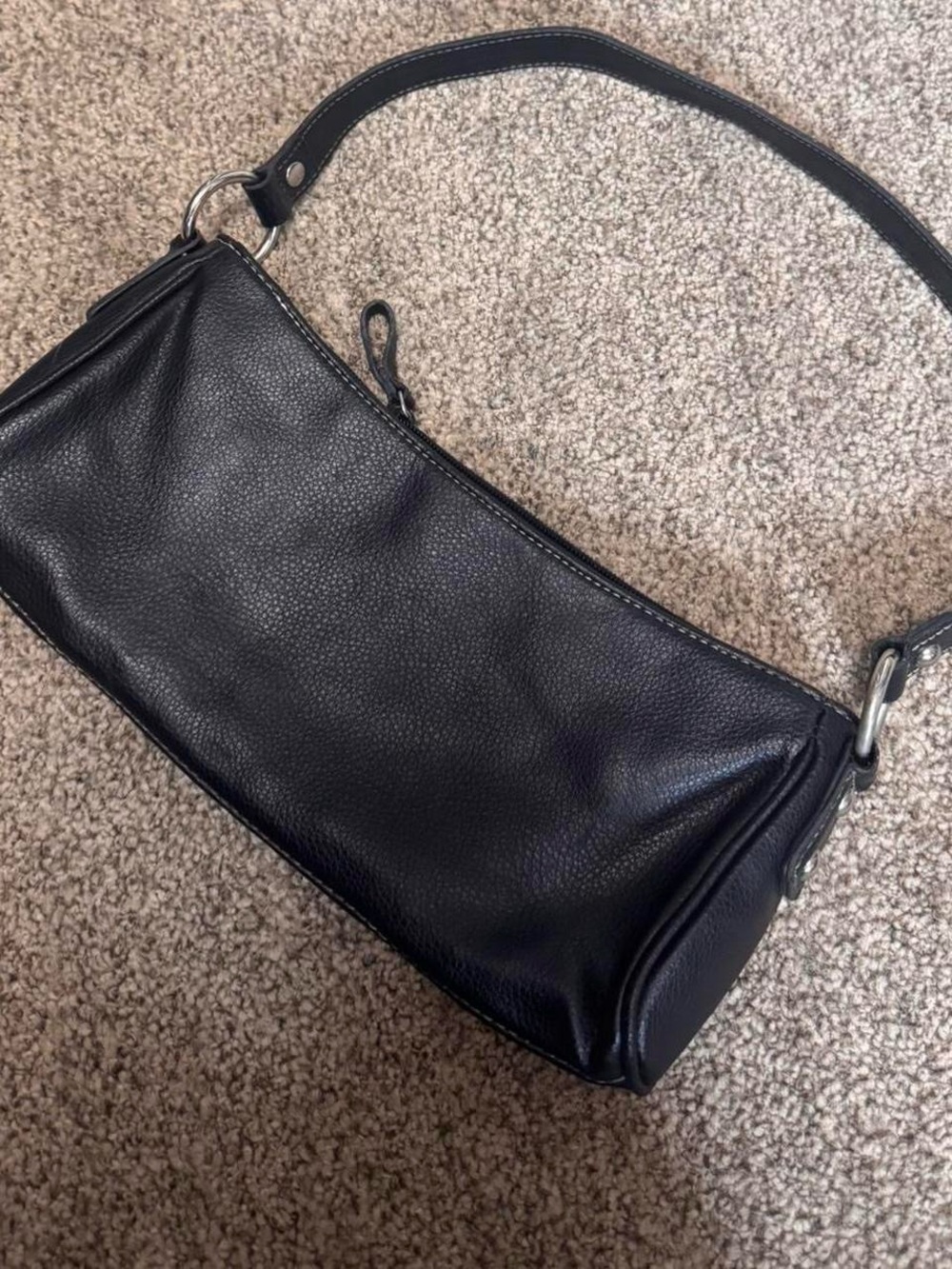 ❌SOLD❌Nine West Vintage Y2K Faux-Leather Shoulder Bag - Picture 3 of 5